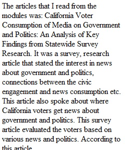 Article Analysis 4